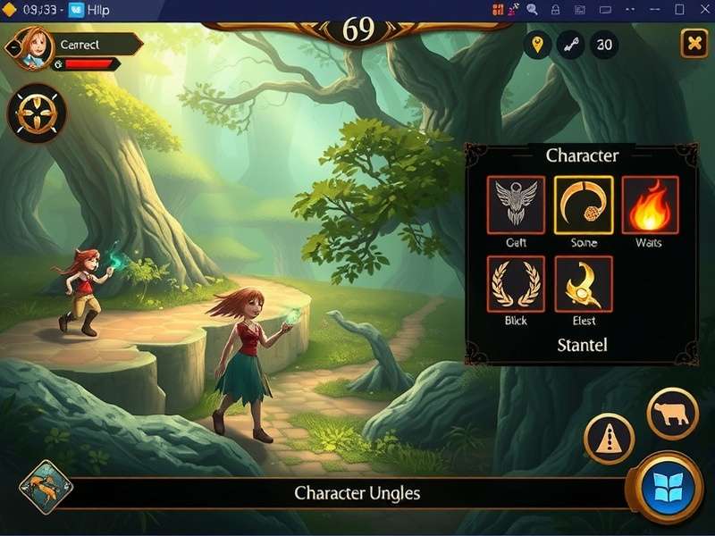 Mystic Fennel Expedition combat scene showing magical abilities